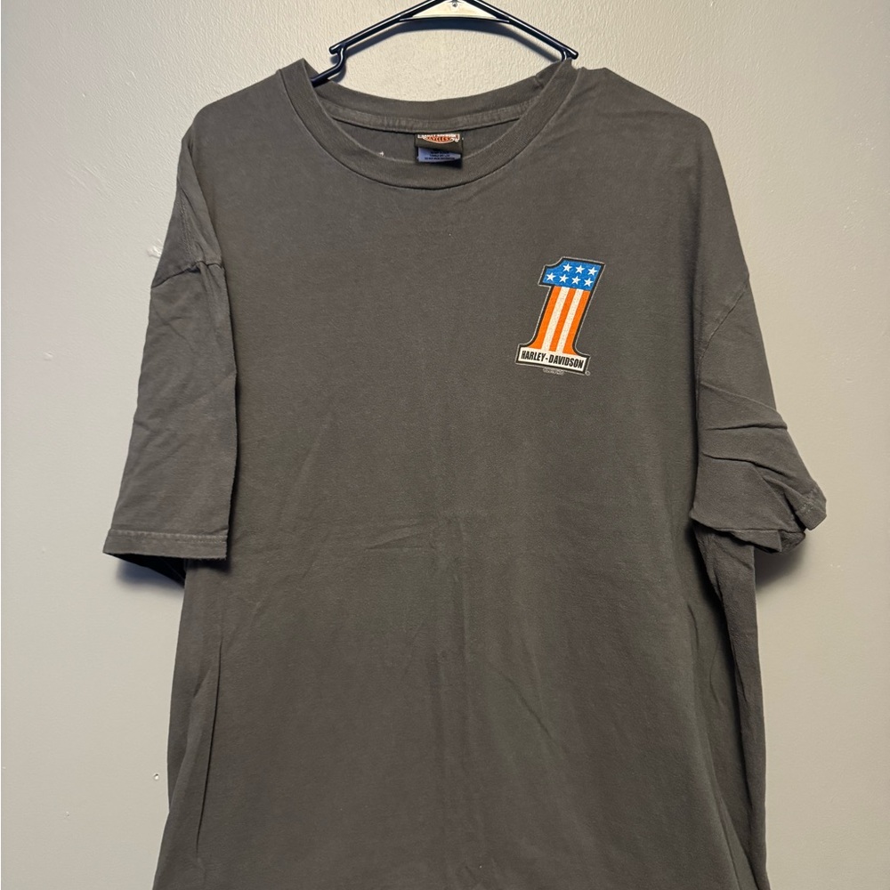 Harley-Davidson Dark Gray Logo Tee